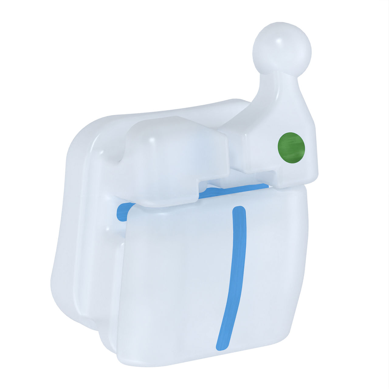 3M™ Clarity™ Ultra Self-Ligating Brackets, 4003-307, APC™ Flash-Free, .022, UL3, 0T/8A, Cuspid Hk, 5/Pk