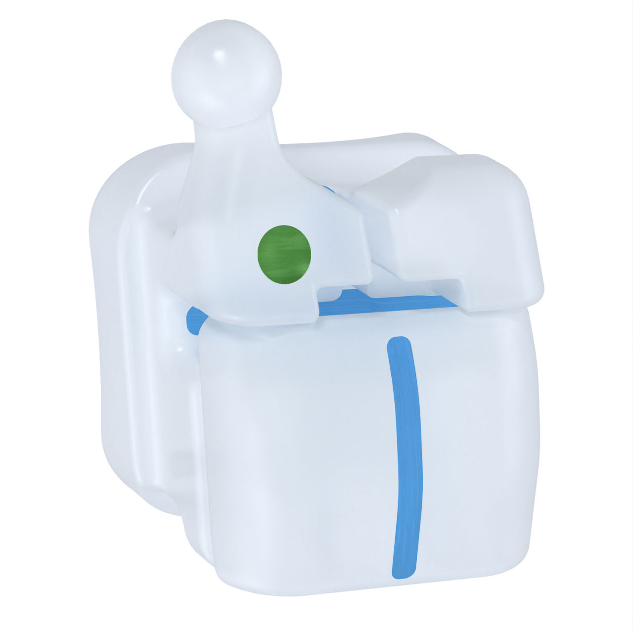 3M™ Clarity™ Ultra Self-Ligating Brackets, 003-308, .022, UR3, 0T/8A,Cuspid Hk, 5/Pk