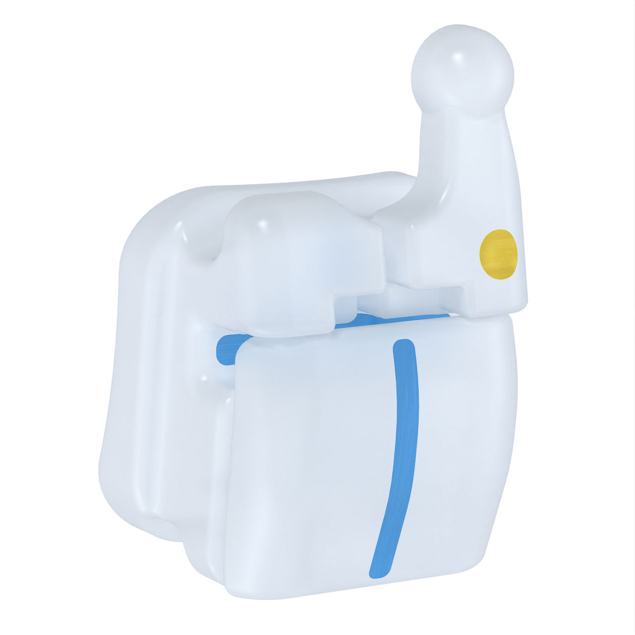 3M™ Clarity™ Ultra Self-Ligating Brackets, 003-310, .022, UL45, -7T/0A,Hk, 5/Pk