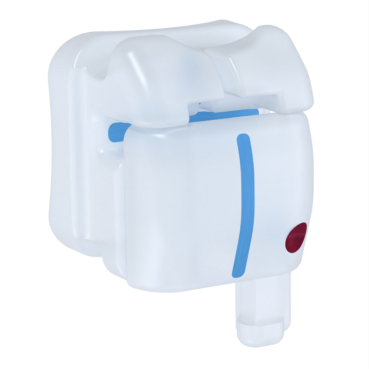 3M™ Clarity™ Ultra Self-Ligating Brackets, 4003-353, APC™ Flash-Free, .022, LL3, 0T/3A, Cuspid Hk, 5/Pk