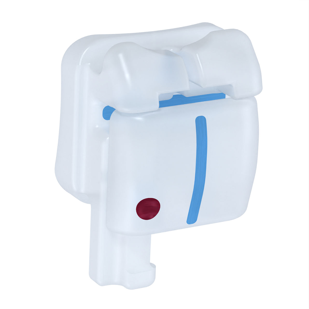 3M™ Clarity™ Ultra Self-Ligating Brackets, 4003-354, APC™ Flash-Free, .022, LR3, 0T/3A, Hk, 5/Pk