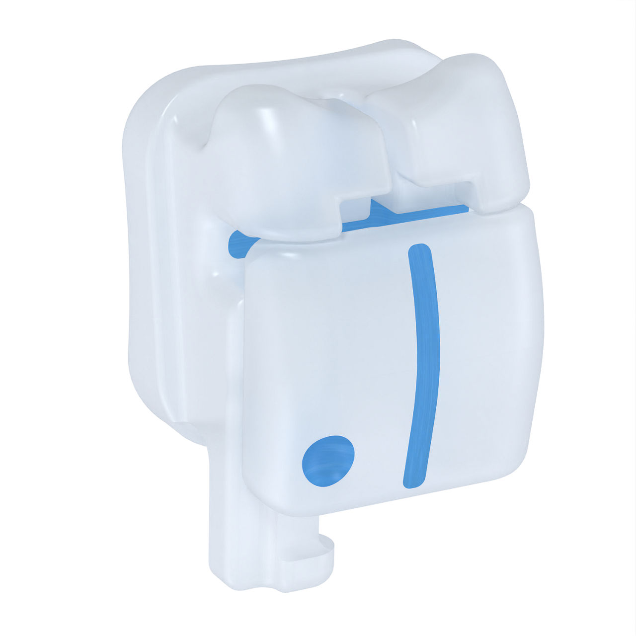 3M™ Clarity™ Ultra Self-Ligating Brackets, 4003-358, APC™ Flash-Free, .022, LR4, -12T/2A, Hk, 5/Pk