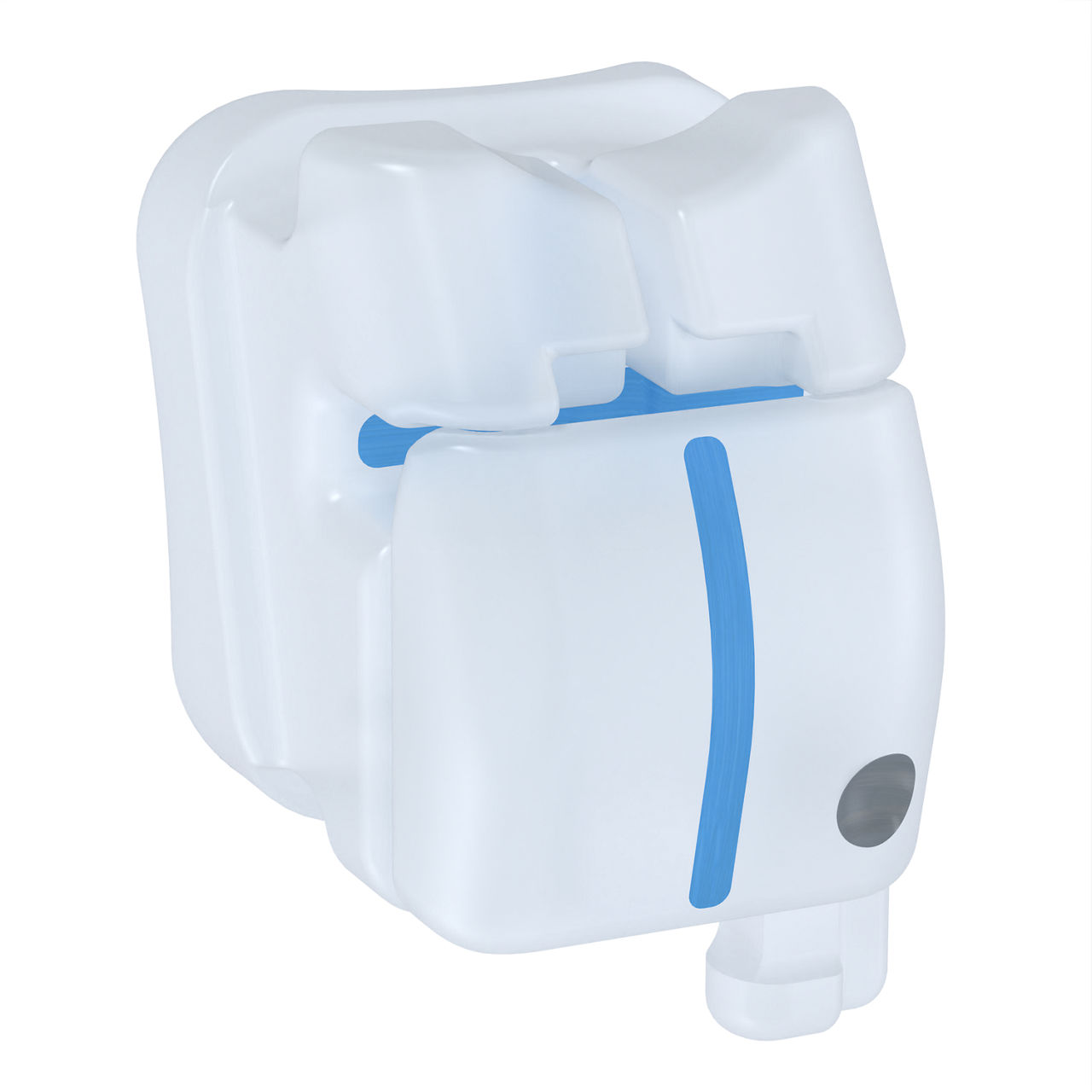 3M™ Clarity™ Ultra Self-Ligating Brackets, 4003-361, APC™ Flash-Free, .022, LL5, -12T/2A, Hk, 5/Pk