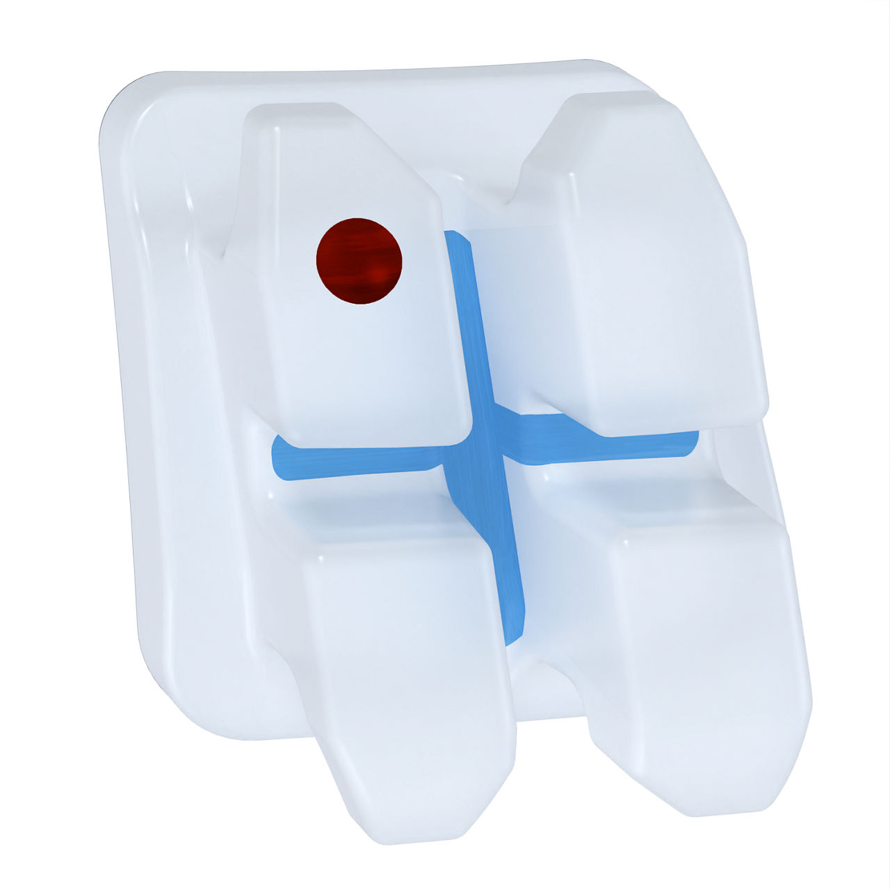 3M™ Clarity™ Advanced Ceramic Brackets, 3006-306, APC™ II, .022, UR2, +10T/8A, 5/Pk