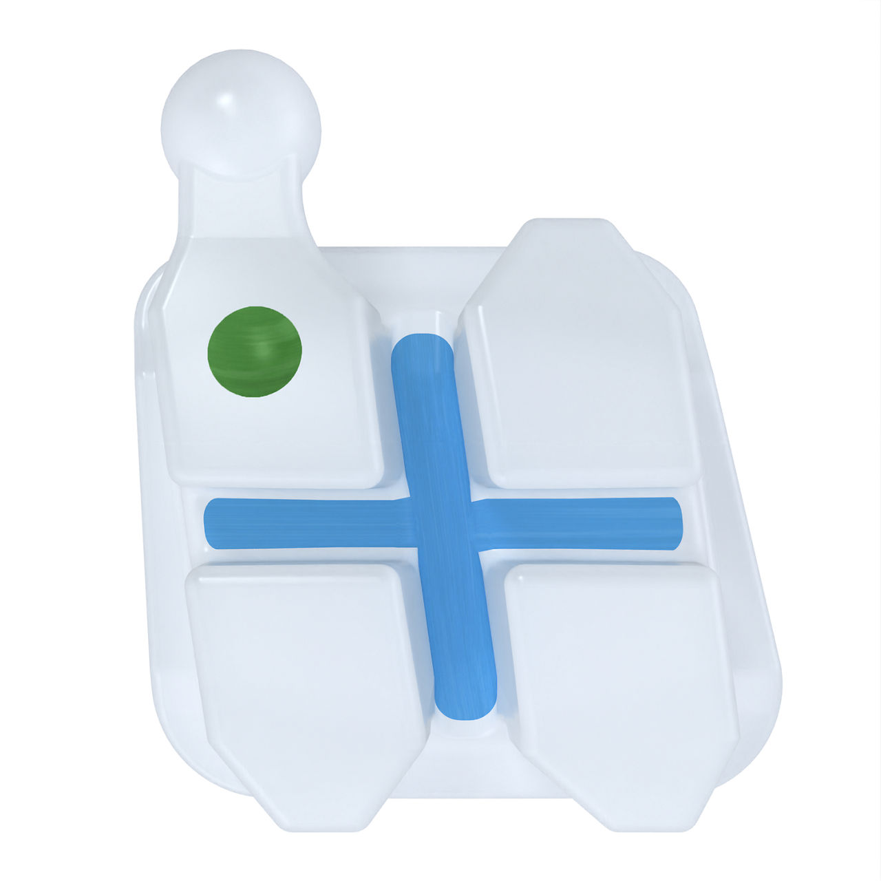 3M™ Clarity™ Advanced Ceramic Bracket, .018, UR3, 0T/8A, Hk, 006-210