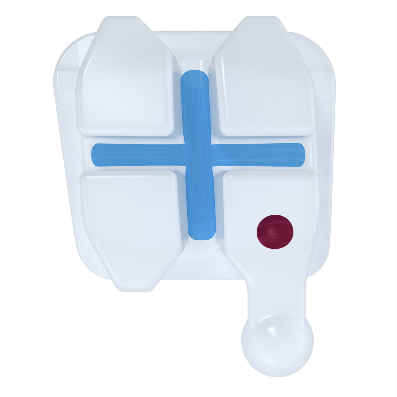 3M™ Clarity™ Advanced Ceramic Bracket, .018, LL3, 0T/3A, Hk, 006-253