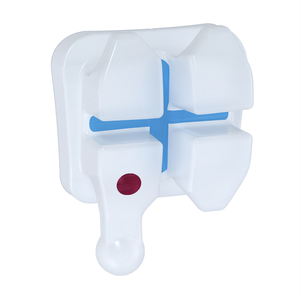 3M™ Clarity™ Advanced Ceramic Brackets, 4006-380, APC™ Flash-Free, .022, LR3, 7T/5A, Hk, 5/Pk