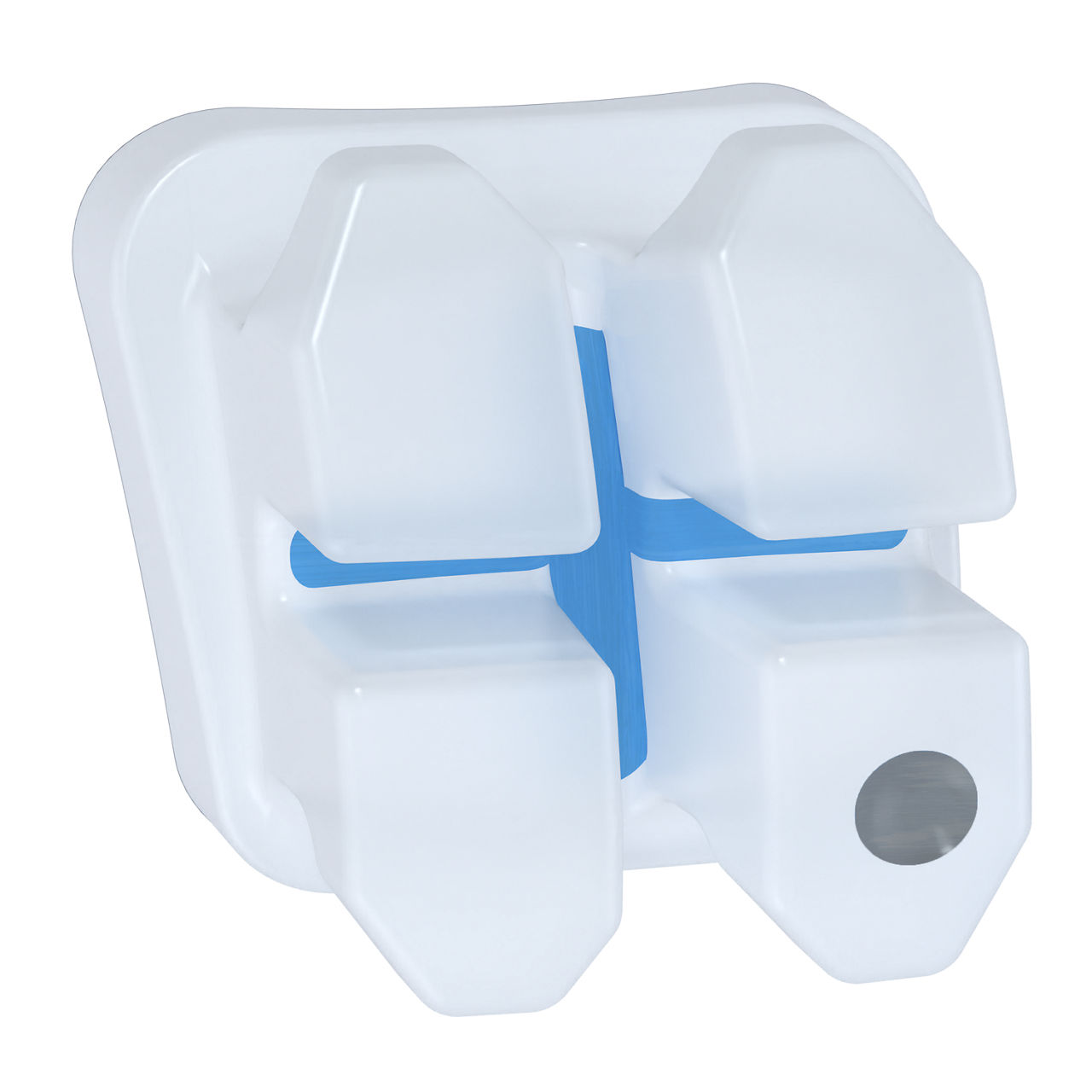3M™ Clarity™ Advanced Ceramic Brackets, 4006-359, APC™ Flash-Free, .022, LL5, -17T/2A, 5/Pk