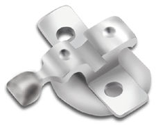 3M™ Victory Series™ Brackets, 3017-434, .018, L5, Single,-17T/0A,Hk,APC™ II, 5/PAC