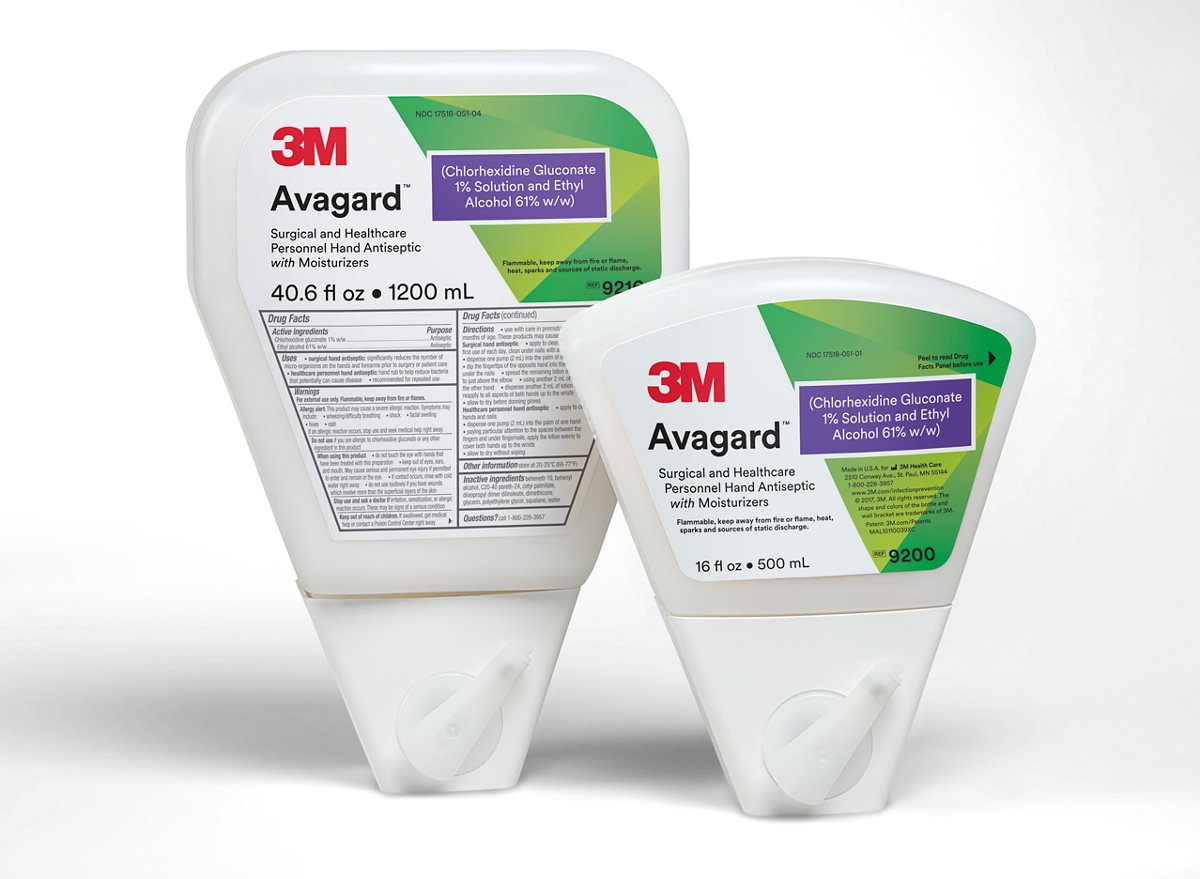 3M Avagard Surgical and Healthcare Personnel Hand Antiseptic