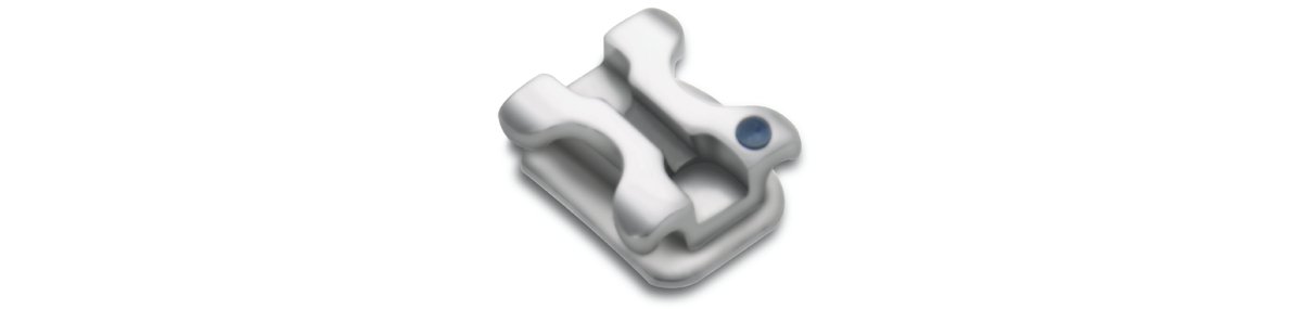 3M Mini Uni-Twin Metal Brackets, Mesh Base