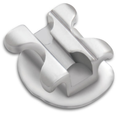 3M™ Mini Uni-Twin™ Brackets, 020-9560, .022, L4, -17T/0A, Hk, Os, 5/Pk