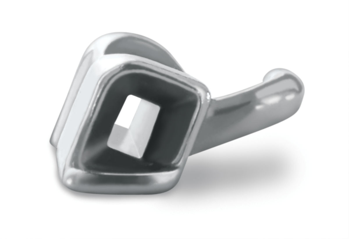 3M™ Victory Series™ Buccal Tubes 3067-9791, APC™ II, Non-Convertible Single,.022, UL6, -14T/10Off, 5/Pk