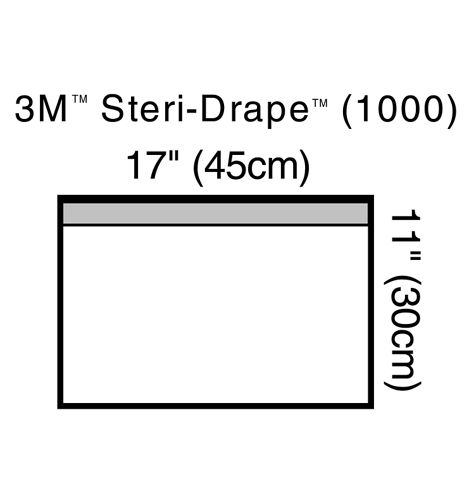 3M™ Steri-Drape™ Small Towel Drape, 1000