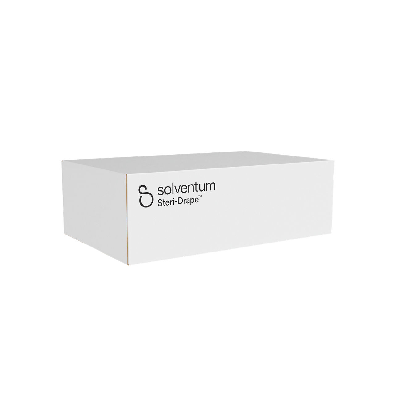 Solventum™ Steri-Drape™ Isolation Drape with Adhesive Aperture and Pouch, 1024, Small, 15 in x 19 in, 10/CAR, 4 CAR/CS, 40/CS - Front, Left, In Packaging (1L1)