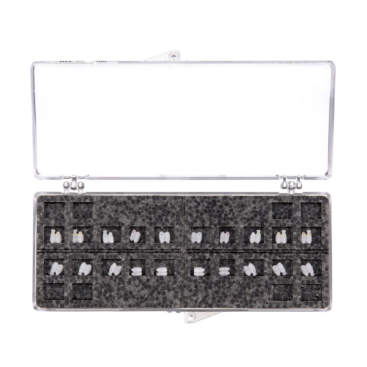 3M™ Unitek™ Gemini Clear Ceramic Brackets, 117-100, .022, U/L, 5x5,345Hk, 20/Kit