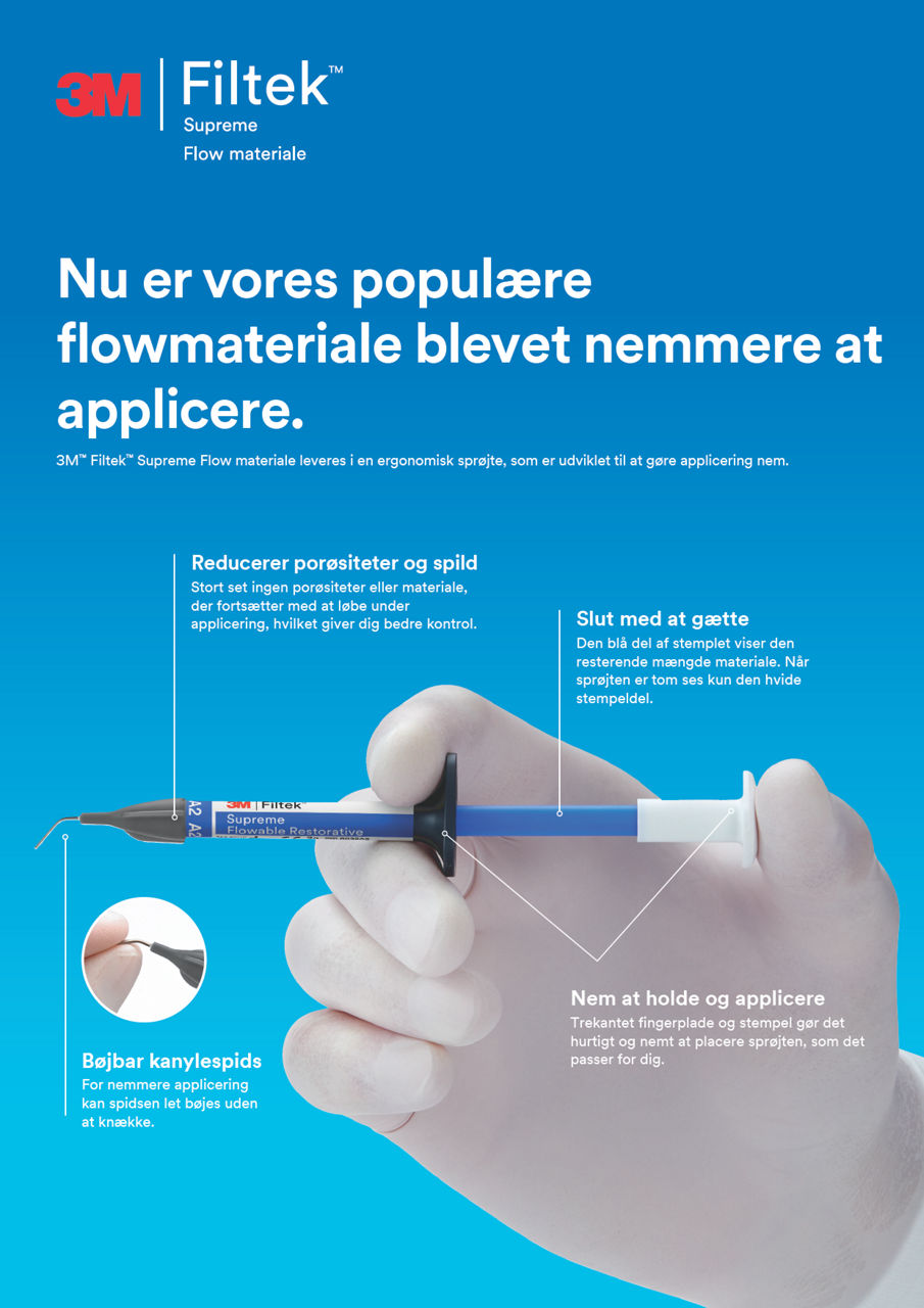 3M™ Filtek™ Supreme Flow materiale, brochure