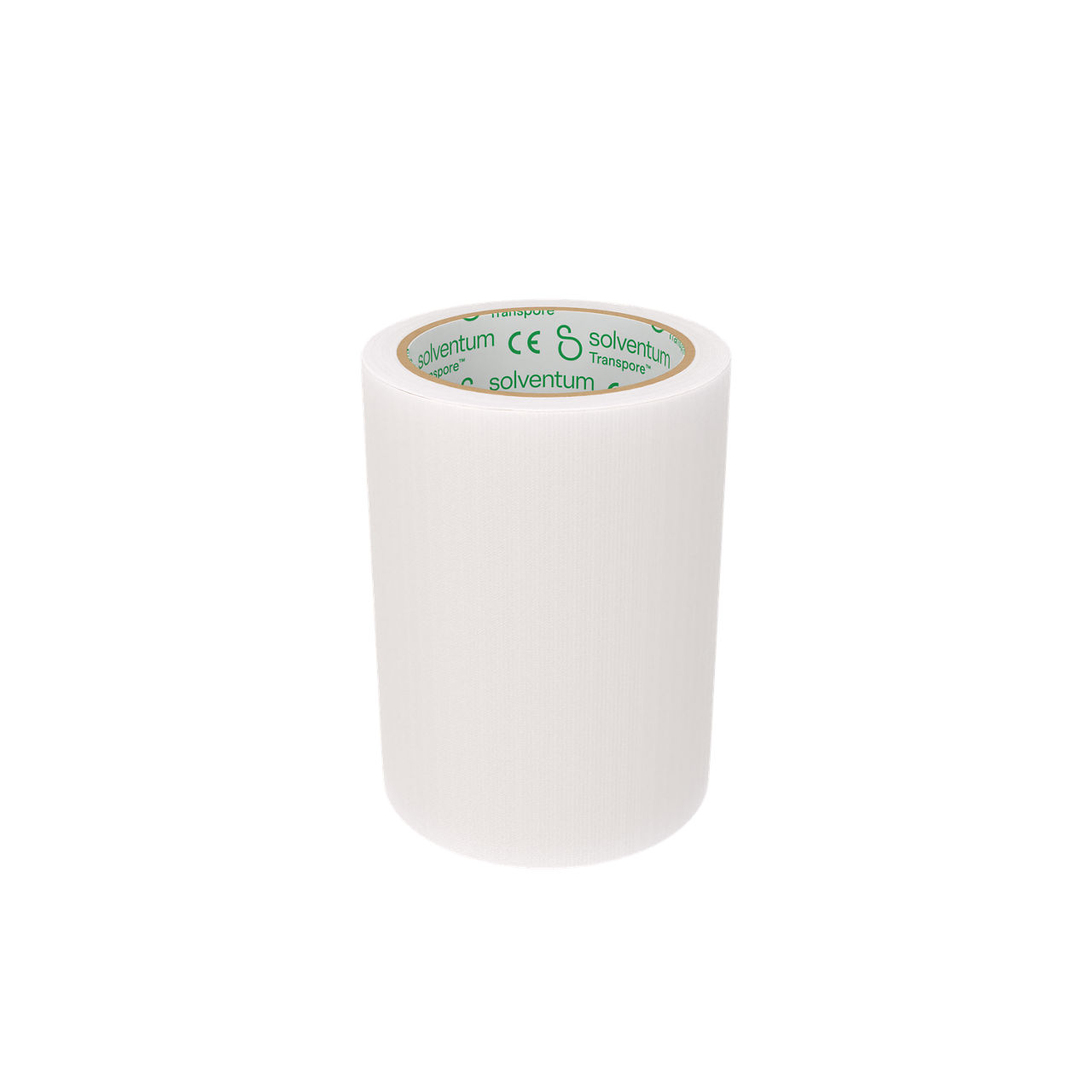 Solventum™ Transpore™ Surgical Tape, 1527NP-1S, 25 mm x 5 m - Front, Center, Out of Packaging (1C0)