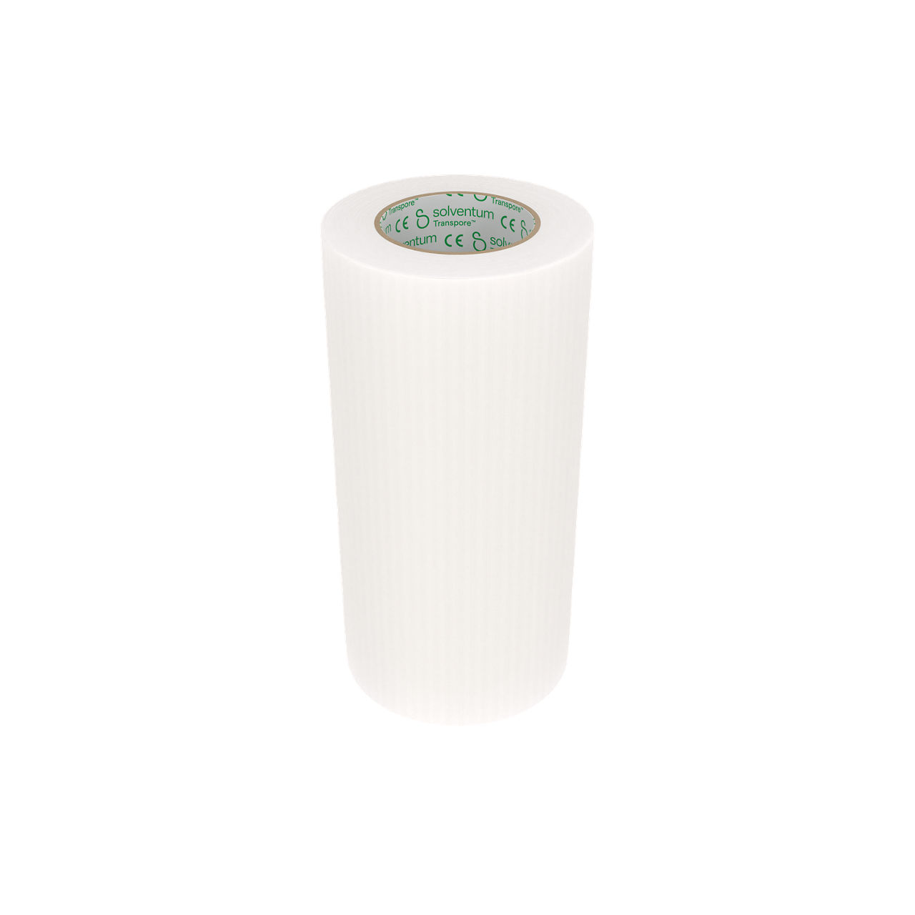 Solventum™ Transpore™ Surgical Tape, 1527P-2S, 5 cm x 9,1 m (2 IN/PO x 10 YD/V), 6/CAR  - Front, Center, Out of Packaging (1C0)
