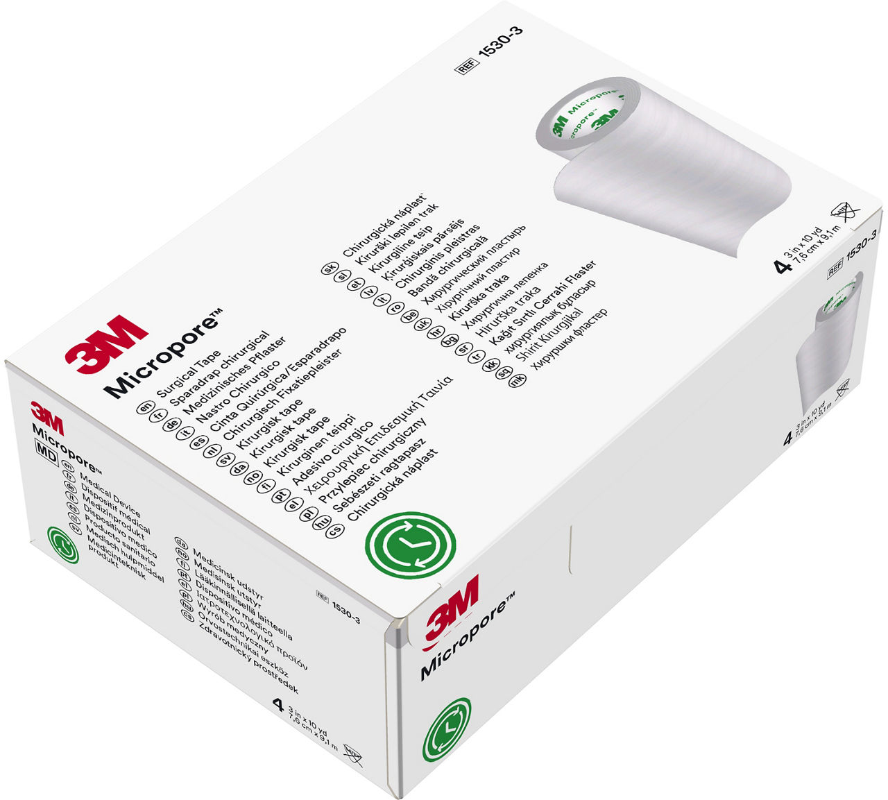 1530-3 Micropore™ 3in x 10yd  _Top