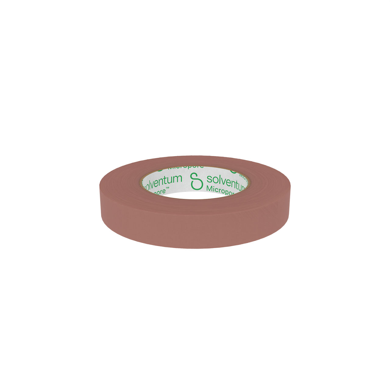 Solventum™ Micropore™ Tan Surgical Tape, 1533EP-0, 0.5 in x 10 yd (1.25 cm x 9.1 m), 1/BAG, 48 BAG/CS, 48/CS - Front, Center, Out of Packaging (1C0)