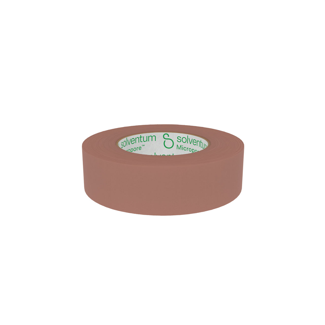 Solventum™ Micropore™ Tan Surgical Tape, 1533EP-1, 1 in x 10 yd (2.5 cm x 9.1 m), 1/BAG, 48 BAG/CS, 48/CS - Front, Center, Out of Packaging (1C0)