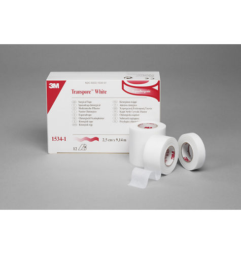 Micropore™ S Przylepiec chirurgiczny z klejem silikonowym, 277X