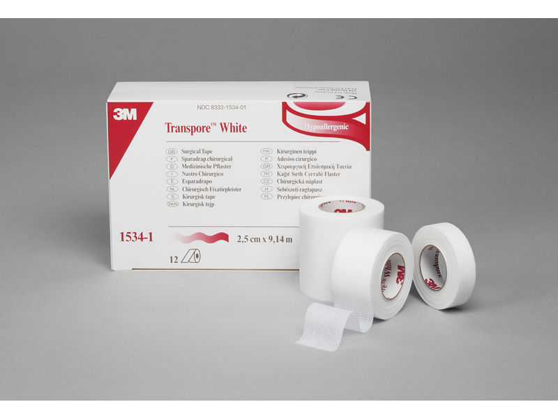 Micropore™ S Przylepiec chirurgiczny z klejem silikonowym, 277X