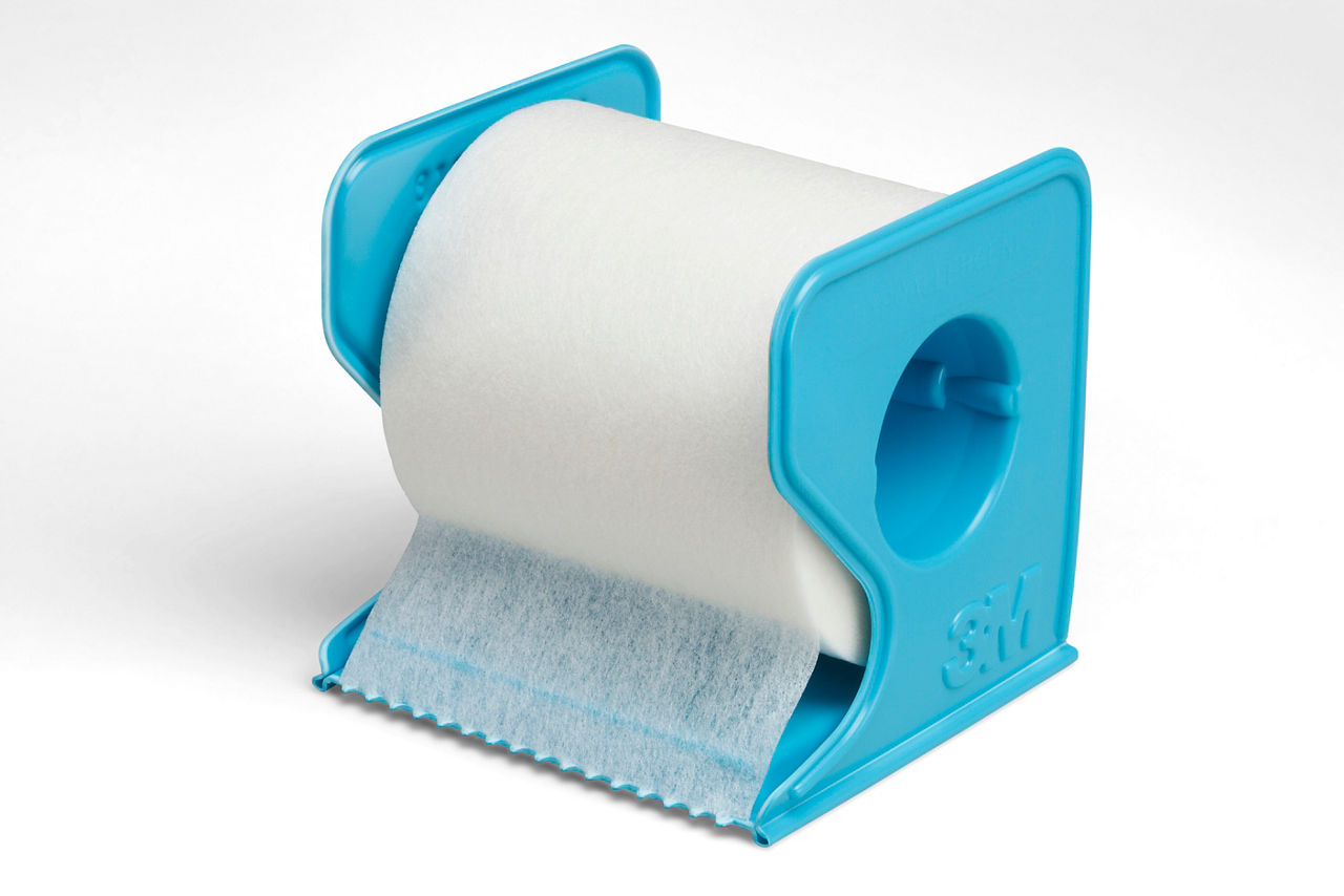 3M™ Micropore™ Surgical Tape With Dispenser, 1535-2, 2 in x 10 yd, 6Roll/Carton, 10 Carton/Case