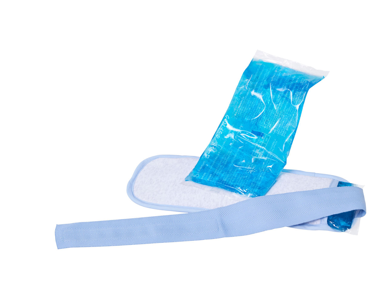 Solventum™ Reusable Cold/Hot Pack, 1570BT, with Belt/Case, 10 cm x 25cm, 2/CAR, 10 CAR/CS, 20/CS - Front, Center, Out of Packaging (1C0)