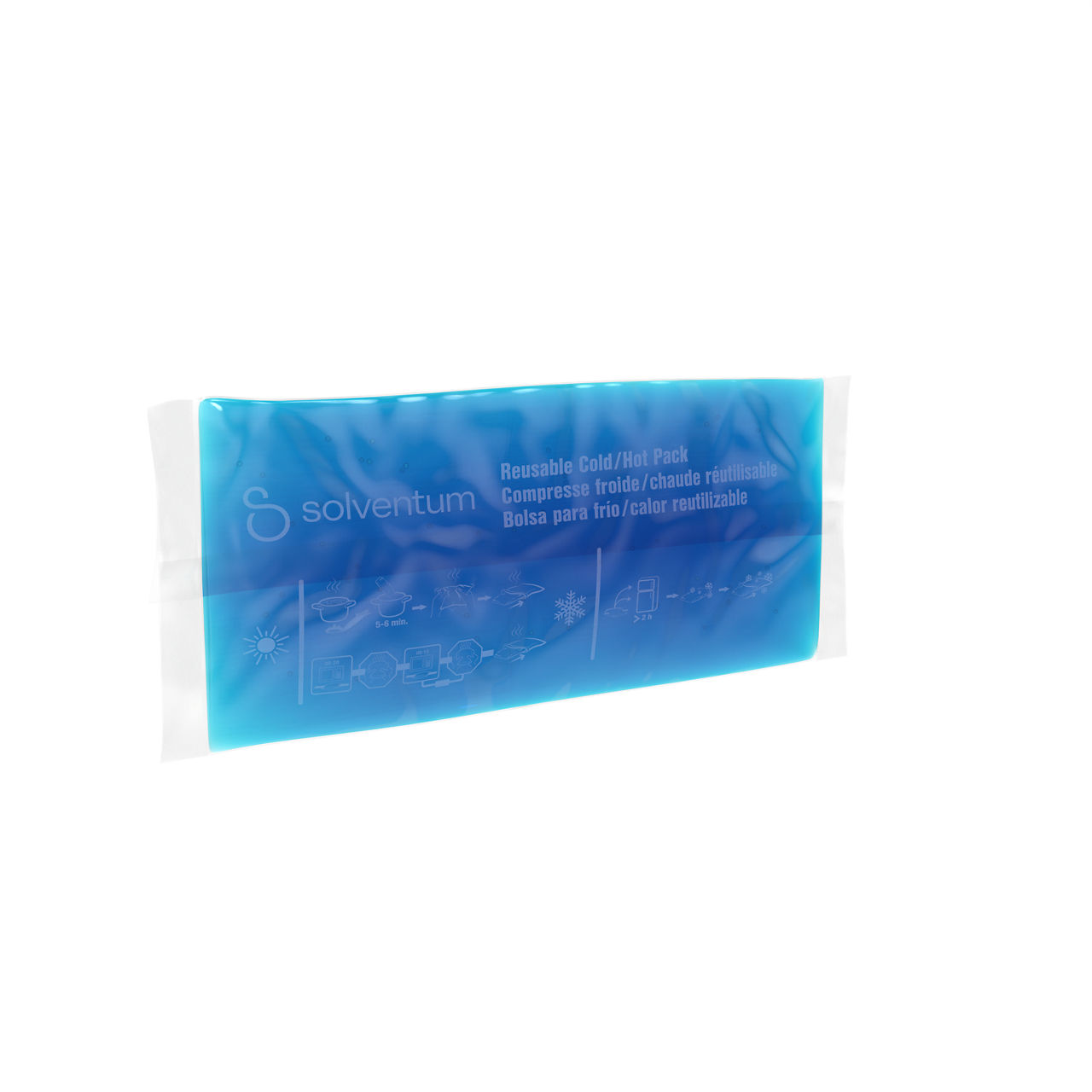Solventum™ Reusable Cold/Hot Pack, 1570, 2/CAR, 10 CAR/CS, 20/CS  - Front, Left, Out of Packaging (1L0)