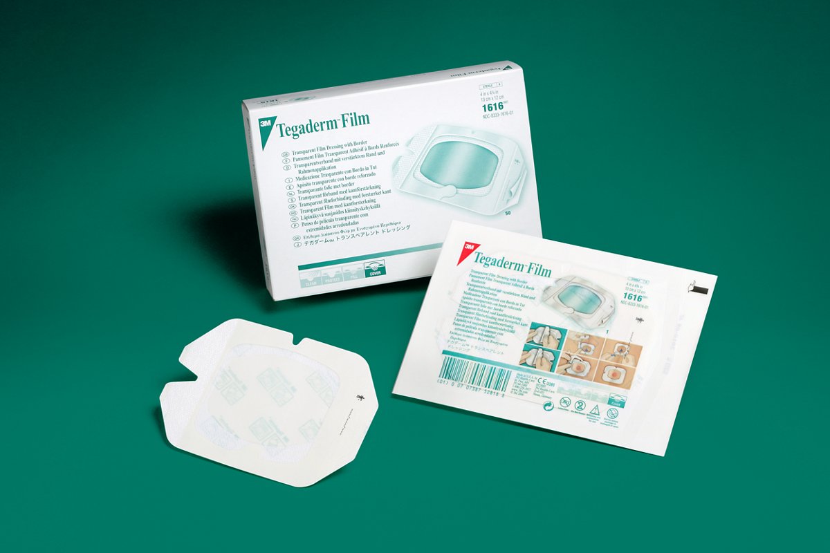 Tegaderm Transparent Film Dressing, Frame Style