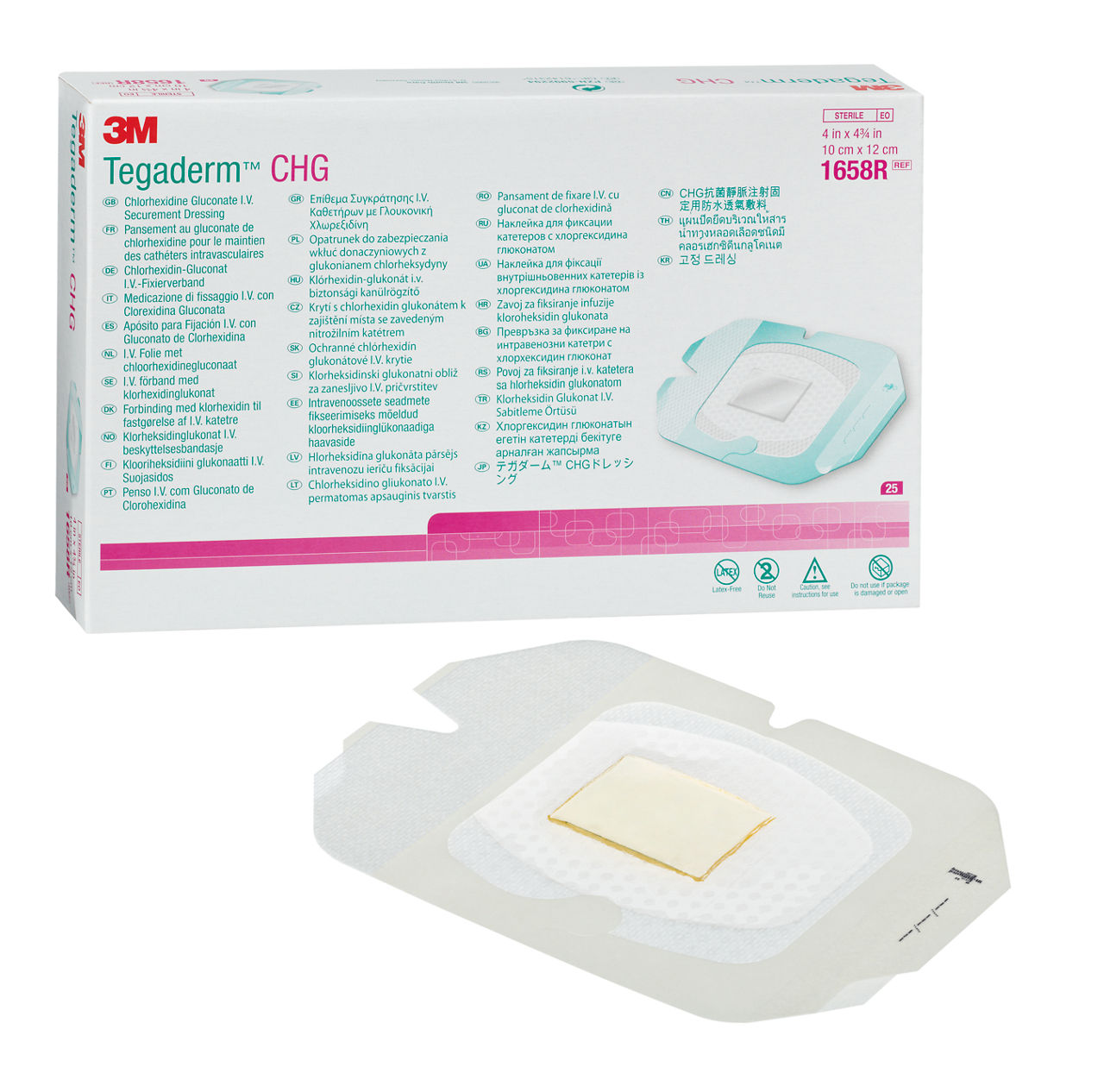 3M™ Tegaderm™ 防水抗菌敷料
