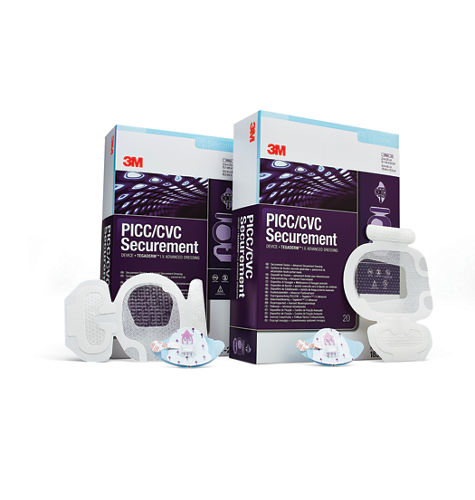 3M™ PICC/CVK Fixeringsanordning + Tegaderm™ IV  Advanced 