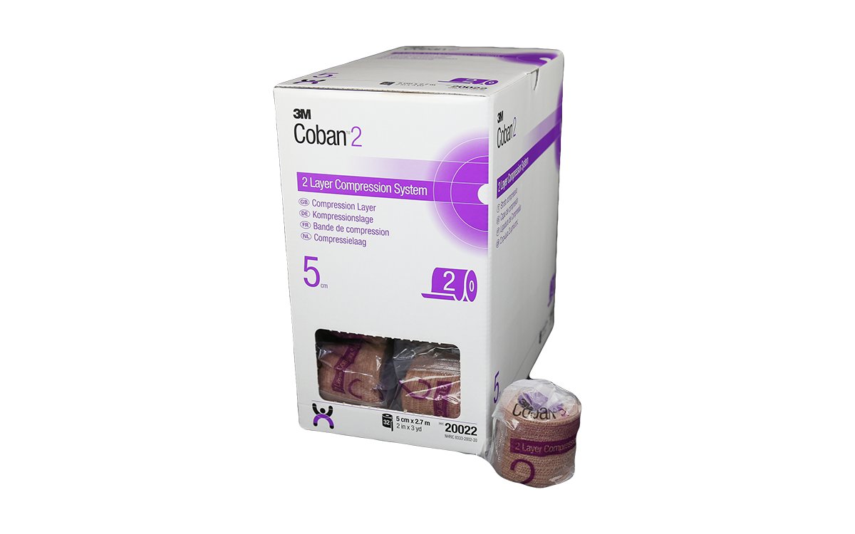 Coban 2 Two-Layer Compression System for Venous Leg Ulcers