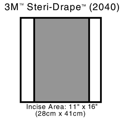 3M™ Steri-Drape™ 2 İnsizyon Örtüsü, 2000 Serisi