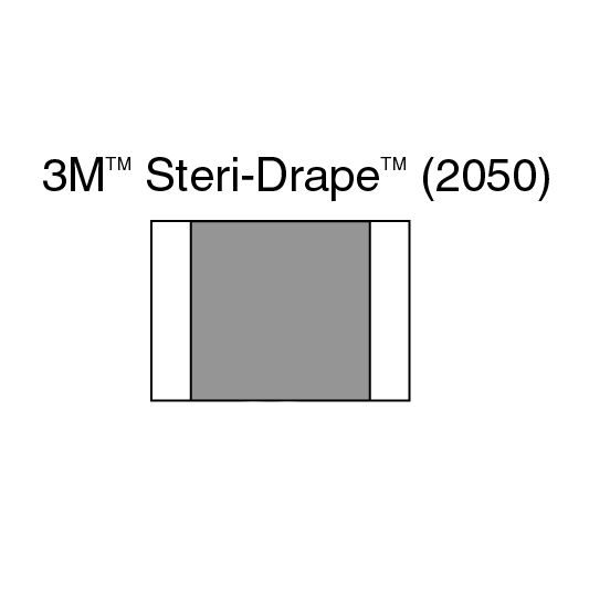 3M™ ステリ･ドレープ™ 2 インサイズドレープ 切開用 2050, 90 cm x 60 cm, 10枚/箱, 4 箱/ケース