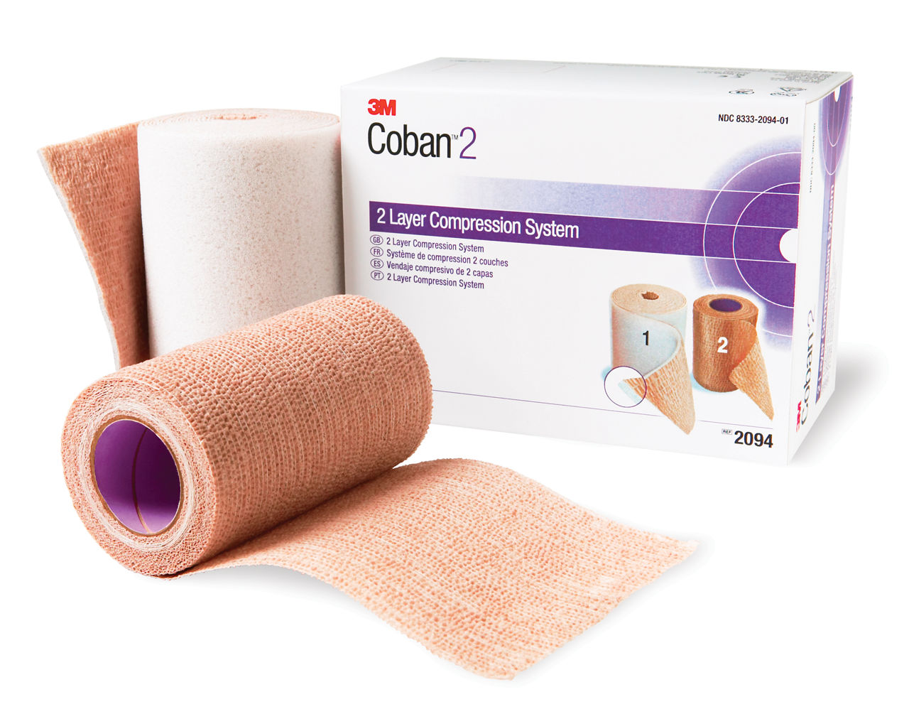 3M™ Coban™ 2 Laag Compressiesysteem