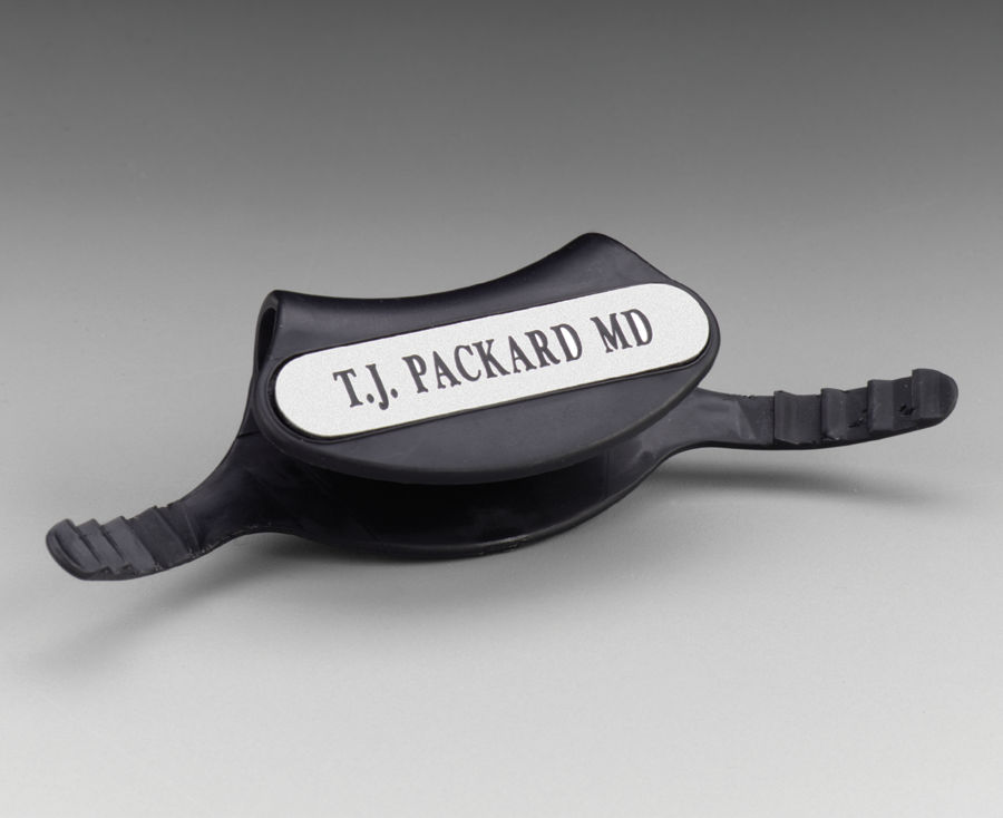 3M™ Littmann® Stethoskop-Namensschild, 40007, Schwarz