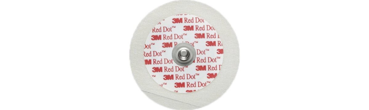 Red Dot Monitoring Electrode With Micropore Tape Backing