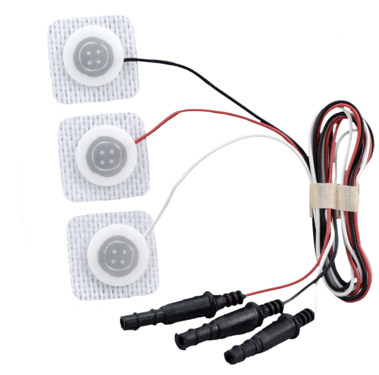 3M™ Red Dot™ ECG Monitoring Electrodes, Infant, Pre-Wired, Radiolucent,2283