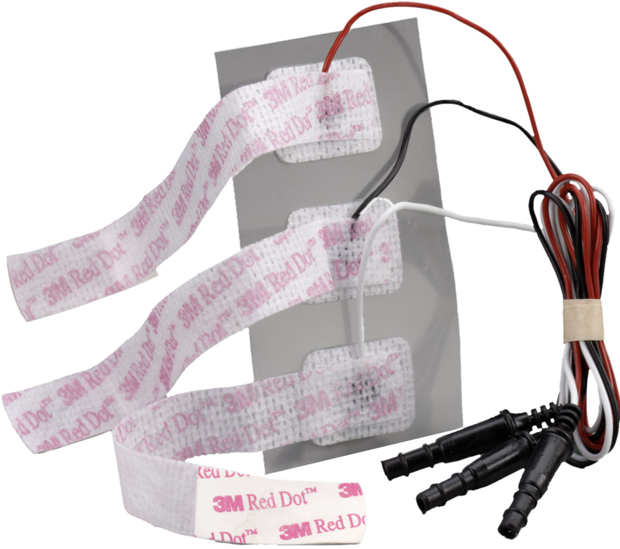 3M™ Red Dot™ ECG Monitoring Electrodes, Neonatal, Pre-Wired, Limb Band,2284