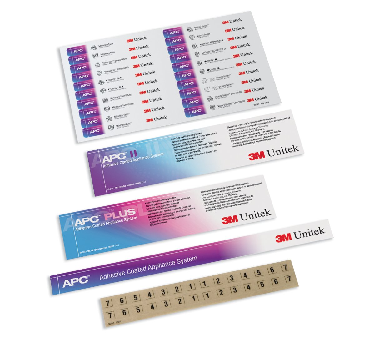3M APC Inventory Dispensing System Label Set