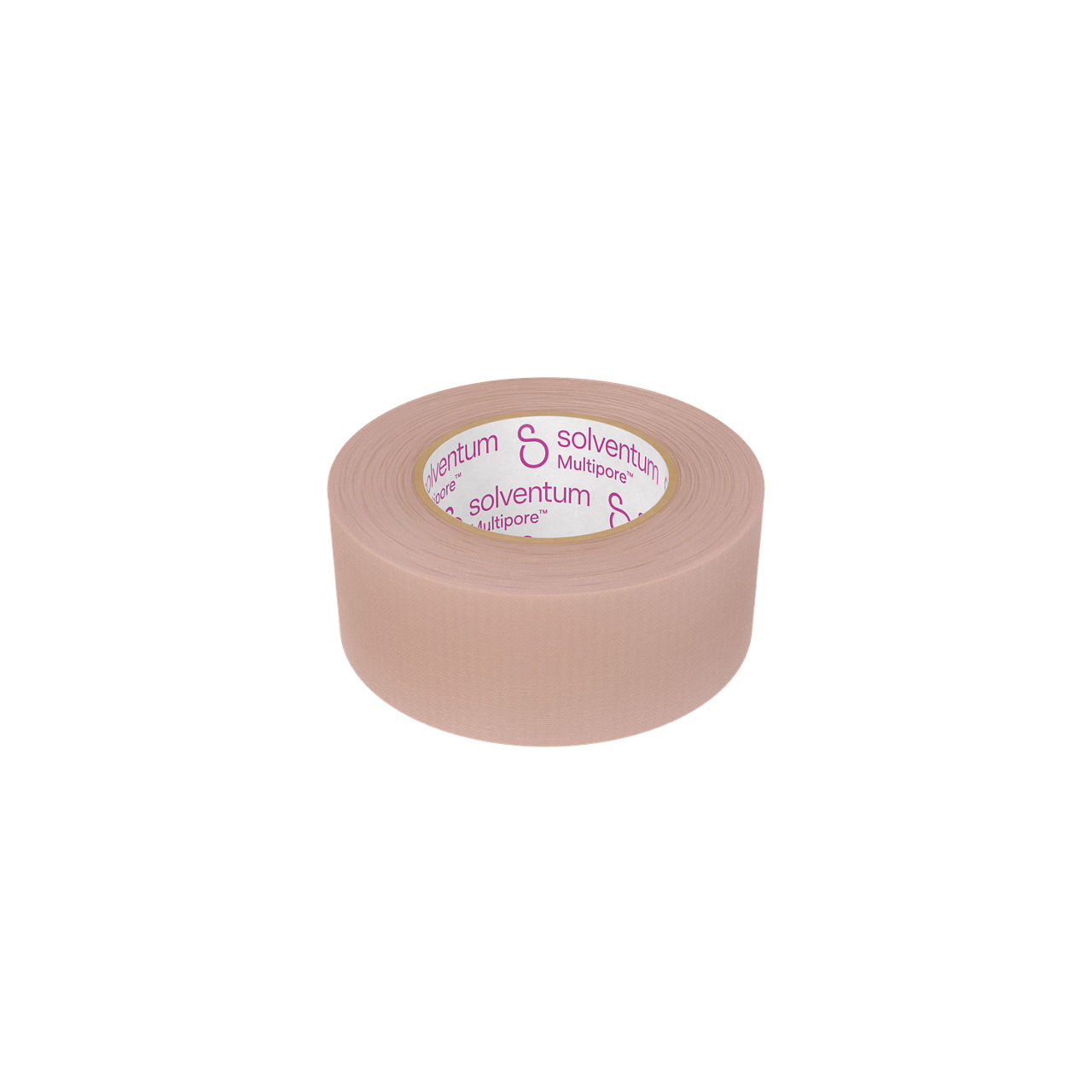 Solventum™ Multipore™ Surgical Tape, 2733-12.5, 0.5 in x 5.5 yd (12.5 mm x 5 m), 36/CAR, 4 CAR/CS, 144/CS - Front, Center, Out of Packaging (1C0)