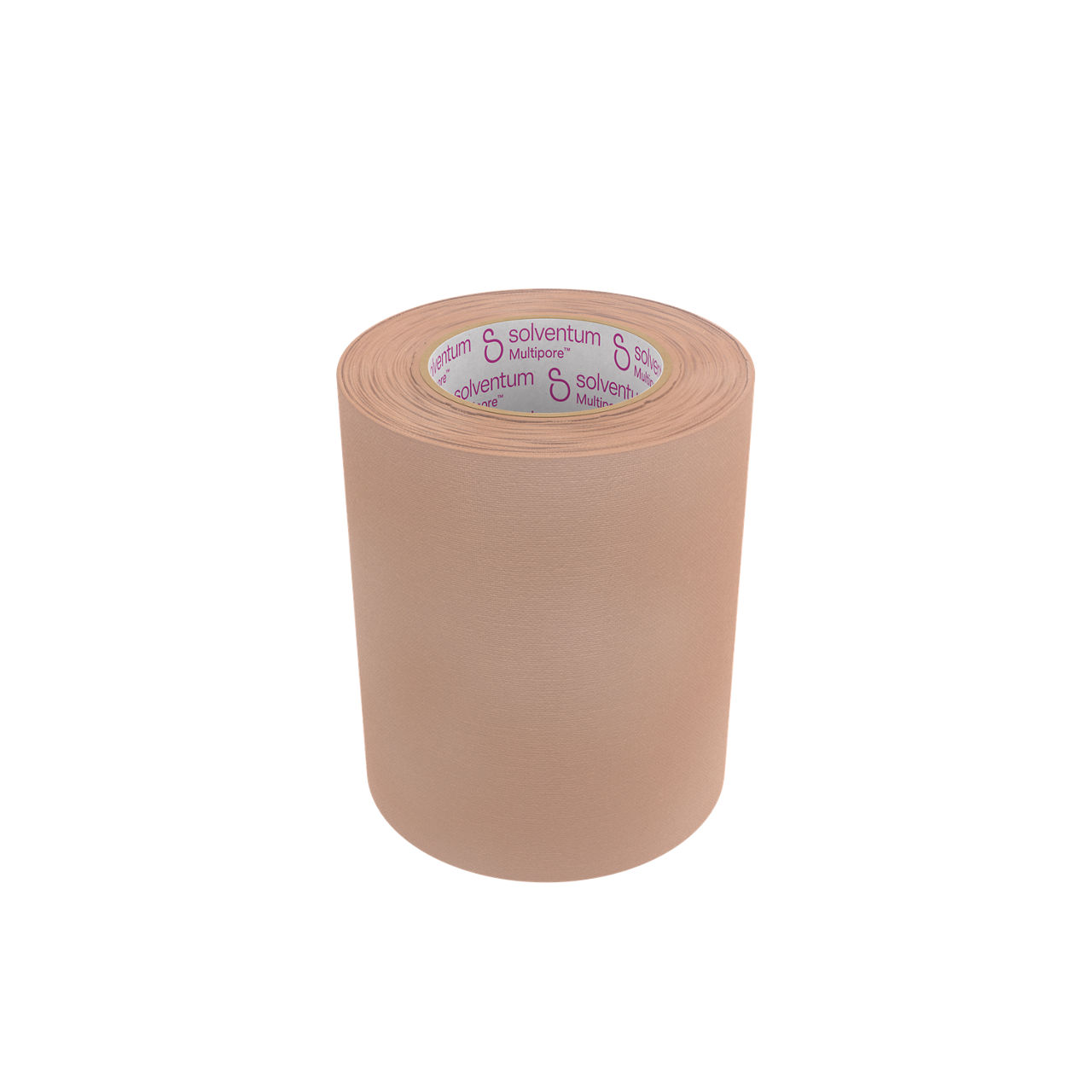 Solventum™ Multipore™ 粘着性綿布伸縮包帯 (ライトブラウン), 2733-37.5, 3,75 cm x 5 m (1.5 IN x 5.5 YD), 12/CAR