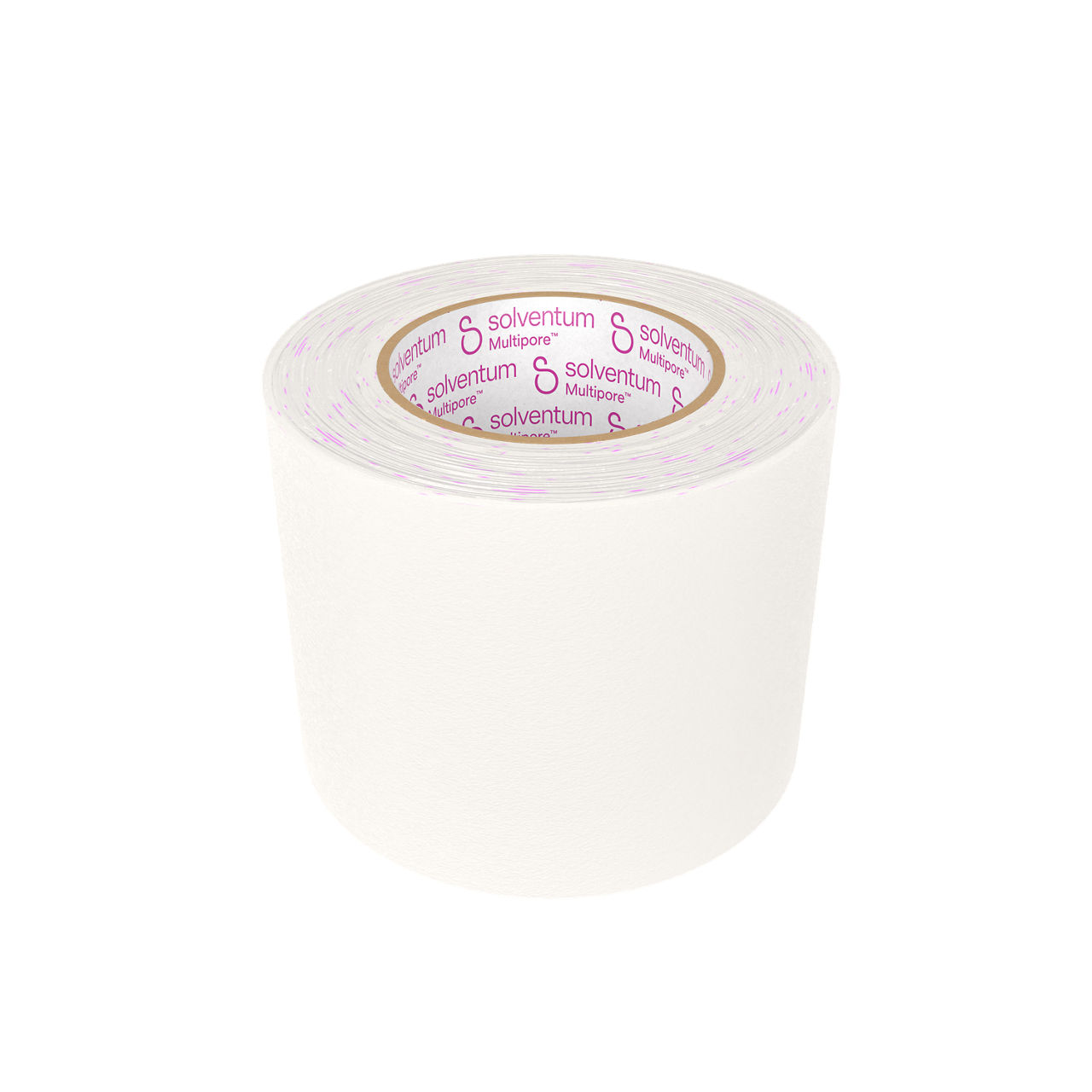 Solventum™ Multipore™ Surgical Tape, 2750-25, 1 in x 5.5 yd  (25 mm x 5m), 2/CAR, 48 CAR/CS, 96/CS - Front, Center, Out of Packaging (1C0)