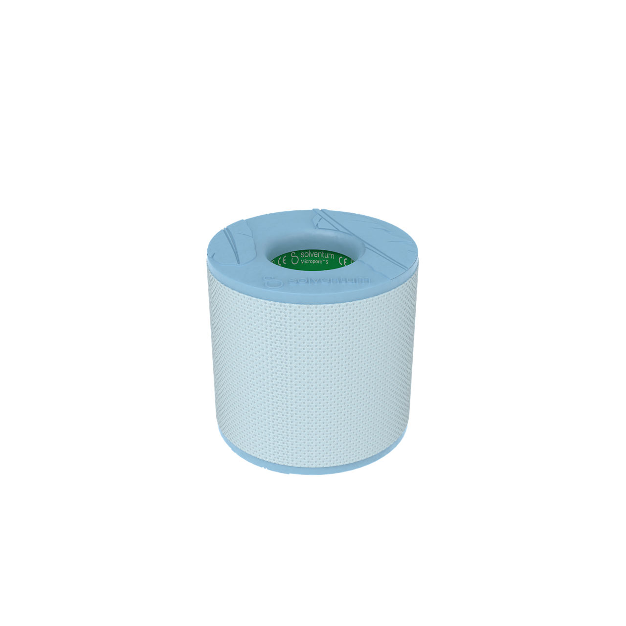 Solventum™ Micropore™ S Silicone Surgical Tape, 2770-1, 1 in x 5.5 yd (2.5 cm x 5 m), 12/CAR, 10 CAR/CS, 120/CS - Front, Center, Out of Packaging (1C0)
