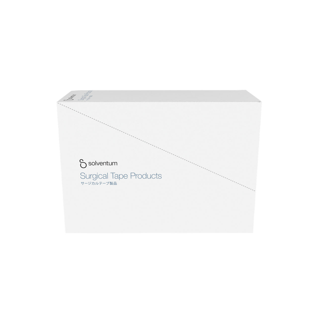 Solventum™ Micropore™ S Silicone Surgical Tape, 2775EP-1, 1 in x 5.5 yd (2.5 cm x 5 m), 1/BAG, 48 BAG/CS, 48/CS - Front, Center, In Packaging (1C1)