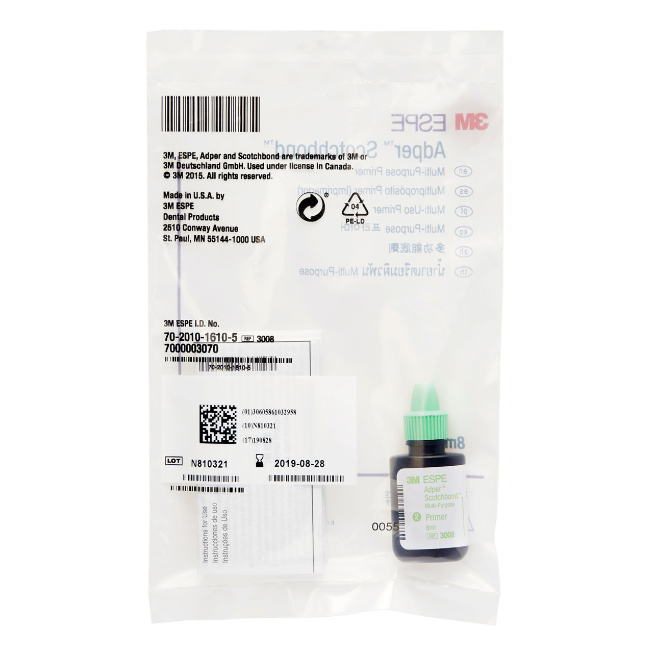 Scotchbond Multi Purpose Primer 3008