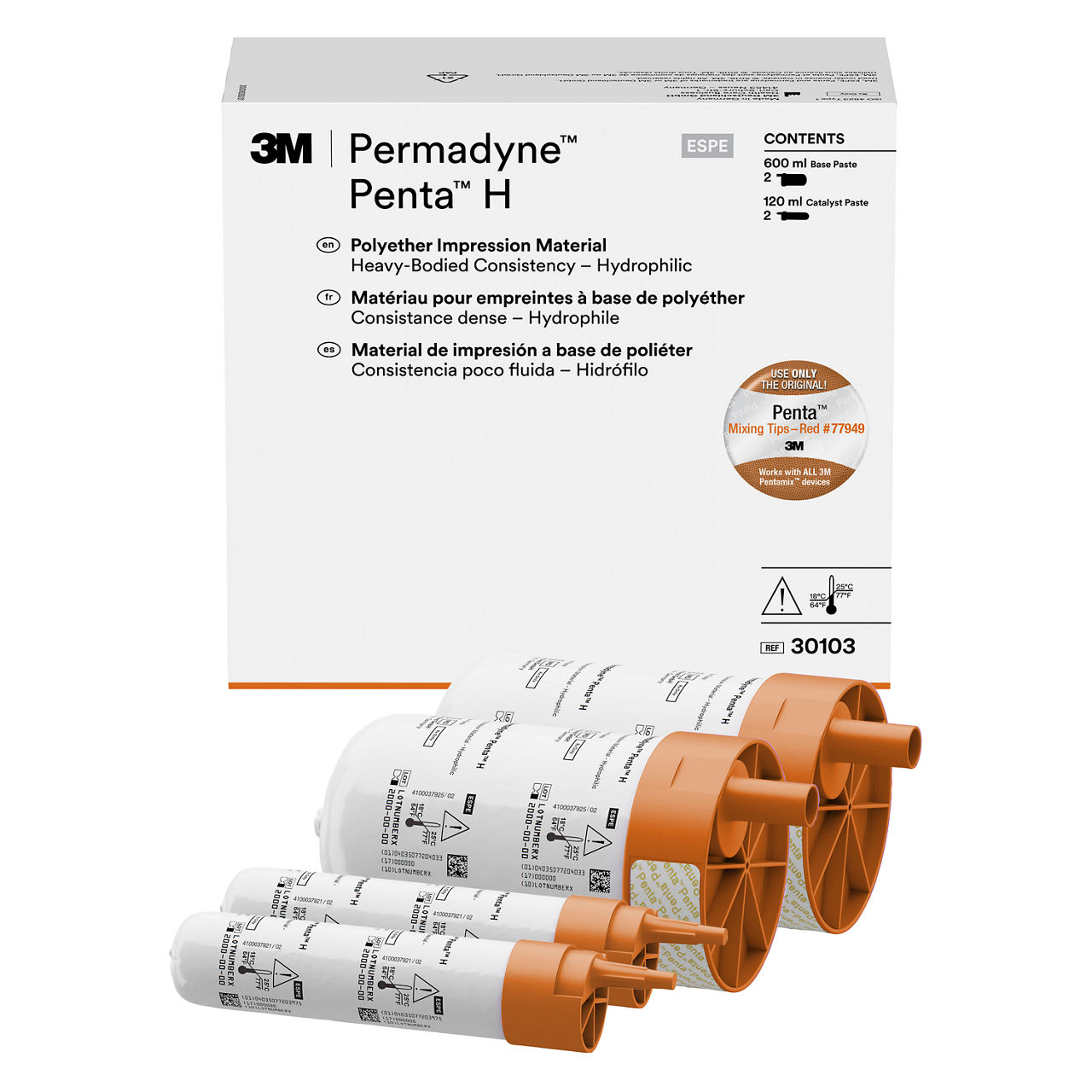 3M™ Permadyne™ Penta™ H Polyether Impression Material Refill, 30103
